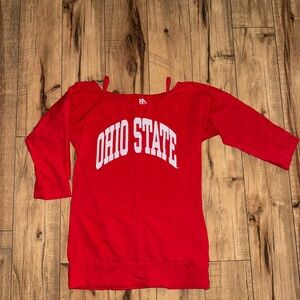 Knights Apparel Red Ohio State Women's Top
